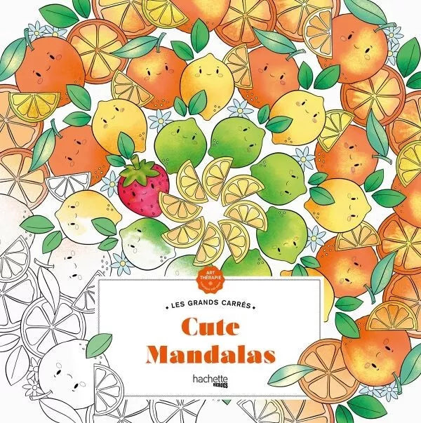 LIVRE DE COLORIAGE - Cute mandalas