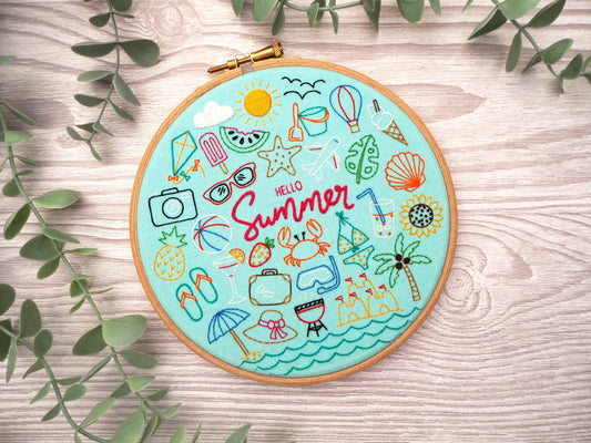 Kit de broderie - Hello Summer Oh Sew Bootiful