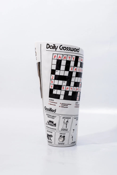 Vase, Zeitung