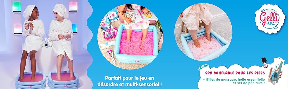 Spa gonflable pour les pieds à domicile zimpli
