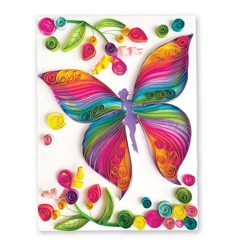 Coffret Quilling Licorne BOX CANDIY® – Kit Créatif Papier Enfant DIY dès 6 ans BoxCanDIY