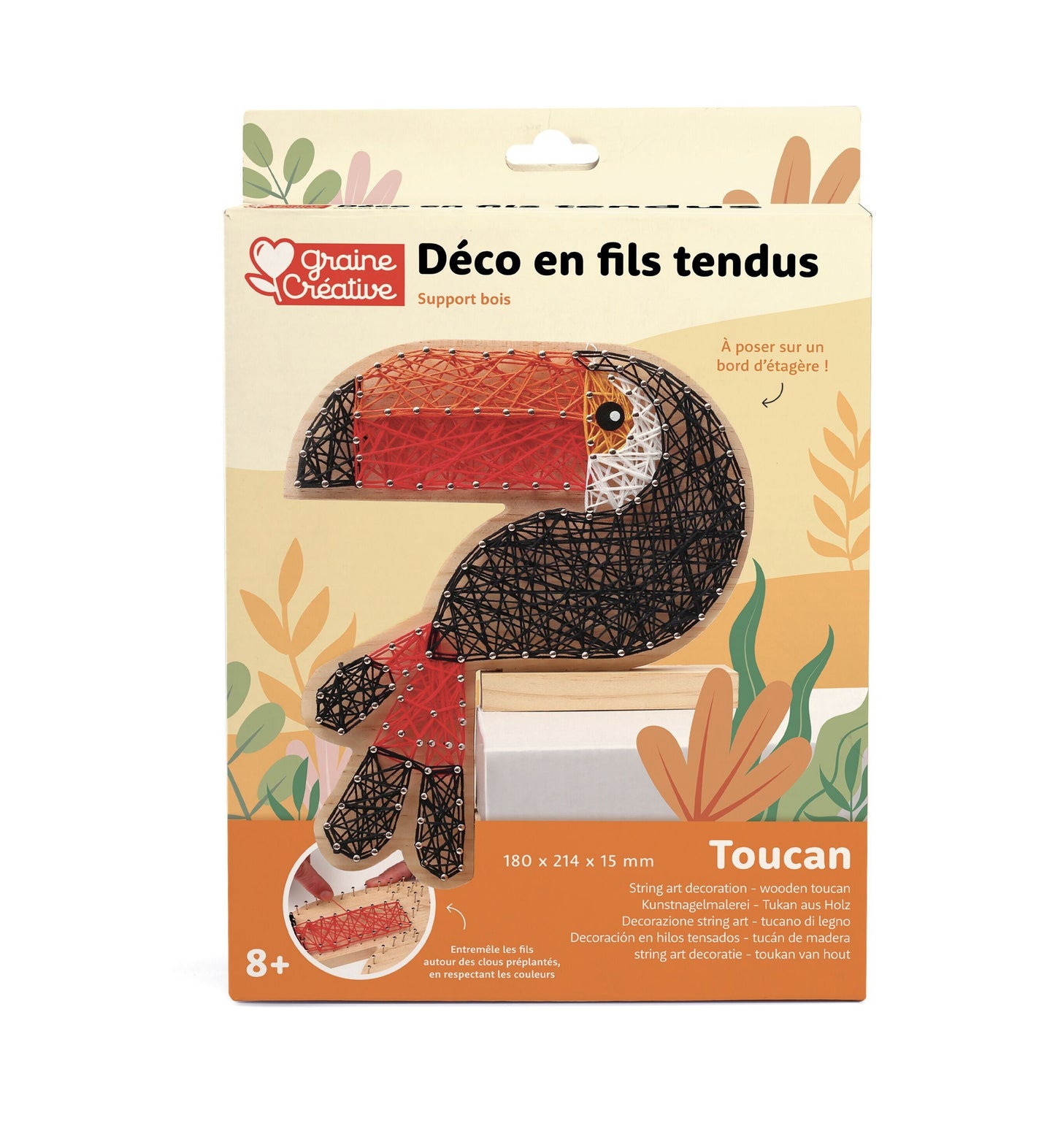 KIT STRING ART TOUCAN Graine Créative