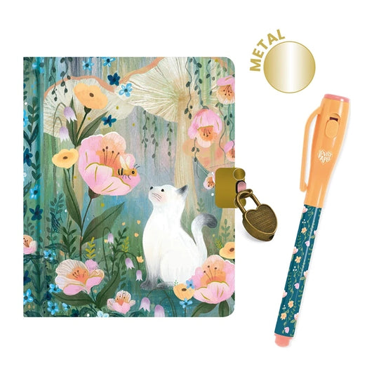 Carnet Secret Magique Kendra Djeco – Journal Intime avec Stylo Invisible Djeco