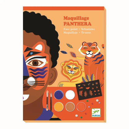 Set de Maquillage Panthera Enfant – Tigre, Lion & Guépard | Joy Cadeaux