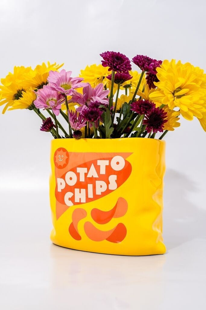 Lustige und skurrile Chipstütenvase - Ban.do