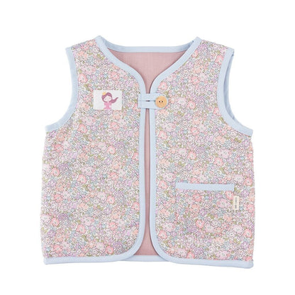Kit couture Gilet de berger fille – Modèle Céleste Com'1 Idée