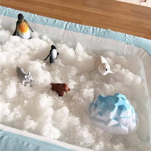 Jouet sensoriel pour Enfants ,animaux Arctique zimpli