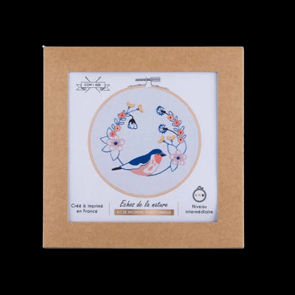 Kit broderie | Échos de la nature Com'1 Idée