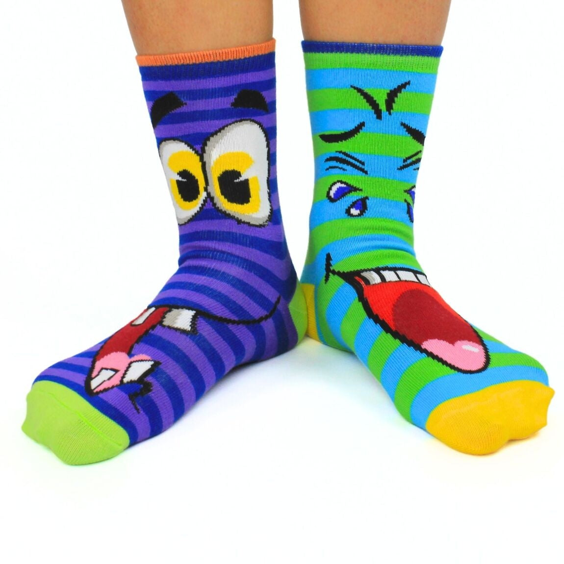 SILLY SOLES – Coffret 6 Chaussettes Dépareillées Enfant | United Oddsocks | Taille 34-38 United Oddsocks