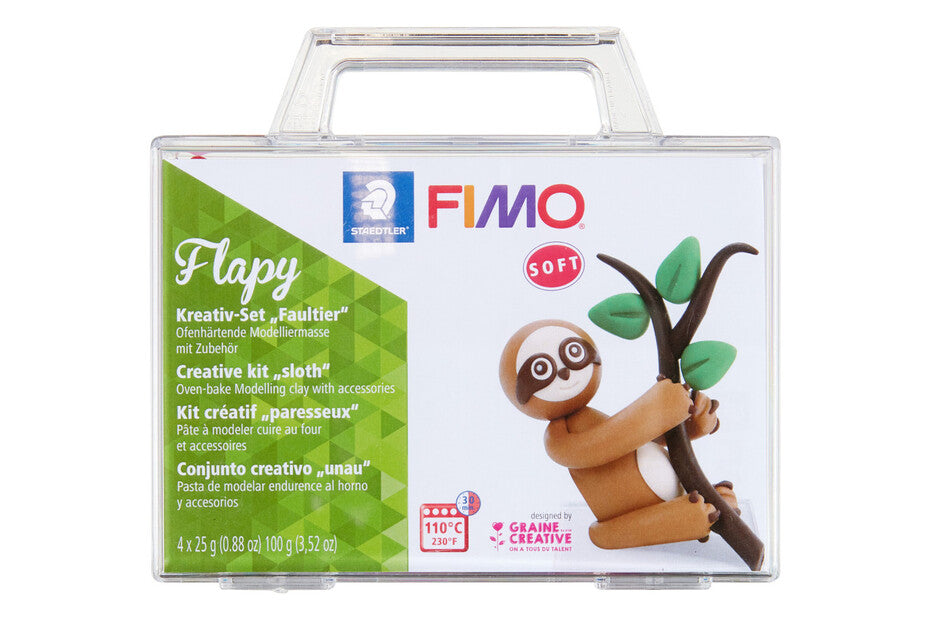 Kit figurine paresseux- Fimo GRAINE CREATIVE