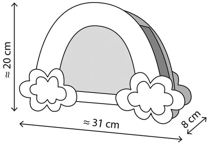 Kit de bricolage avec une jolie lanterne arc-en-ciel URBUS