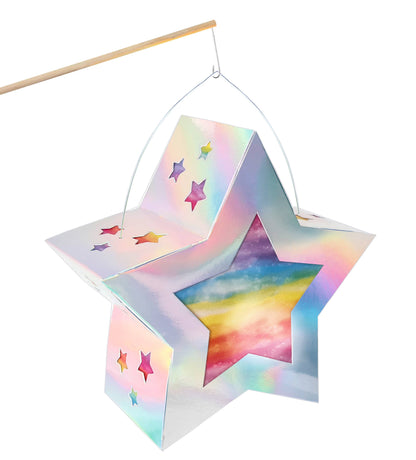 Kit de création de lanternes « Twinkle Star », argenté URSUS®