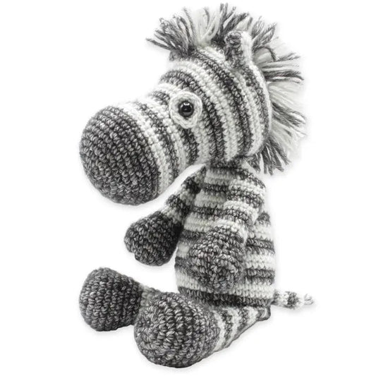 Dirk Zebra DIY Häkel-Amigurumi-Kit