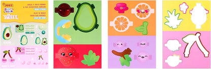 Jovi - PLAY AND FUN - Coffre Sweet 24 Pâtes à Modeler + Outils & Découpages