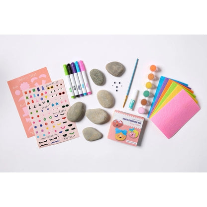 Kit de peinture rupestre pour enfants - Cool Faces Journey Of Something