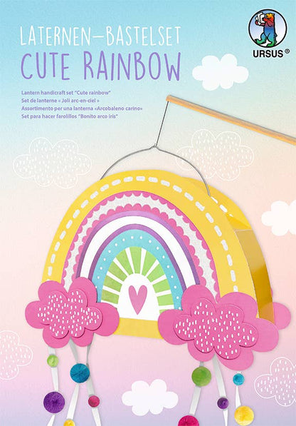 Kit de bricolage avec une jolie lanterne arc-en-ciel URBUS