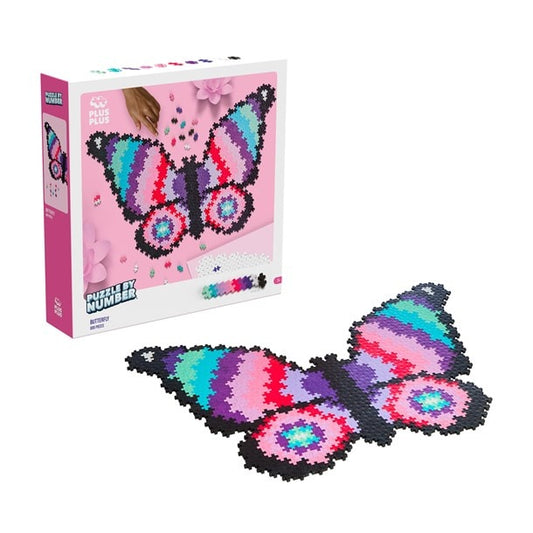 Puzzle Papillon 800 Pcs - Jeu de construction enfant PLUS PLUS plus plus