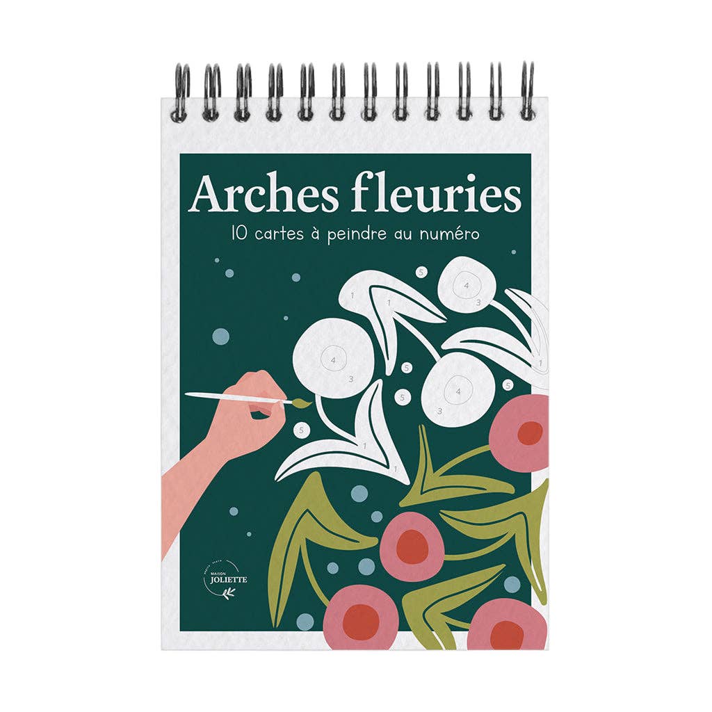 Peinture aux numéros – Arches fleuries Maison Joliette Maison Joliette