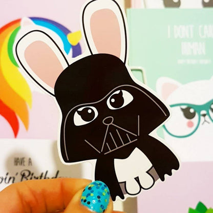 Sticker Star Wars Darth Bunny – Sticker Kawaii Dark Vador Lapin Studio Inktvis B.V.