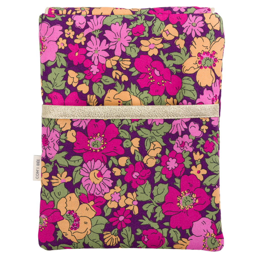 Kit liseuse Virginia – Kit couture pochette liseuse Liberty Fabric Com'1 Idée