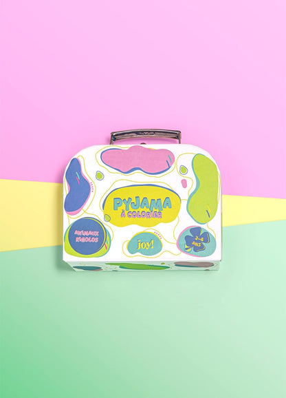 Kit Anniversaire Pyjama à Colorier Animaux Rigolos – Activité Créative Enfant JOY!