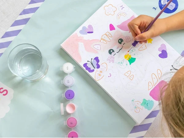 Petit Pinceau Kids Maneki Neko – Peinture au Numéro Enfant dès 6 Ans | Chat Porte-Bonheur Japonais LA PETITE EPICERIE