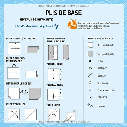 Atelier Origami Naruto – Kit Créatif Armes de Ninja en Papier Edition Fleurus
