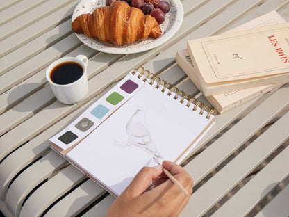 Carnet Aquarelle Paris – Travel Book Spring DIY & carnet de voyage créatif LA PETITE EPICERIE