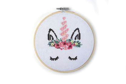 Kit tambour à broder licorne en bois Graine Créative – Kit broderie DIY enfant GRAINE CREATIVE