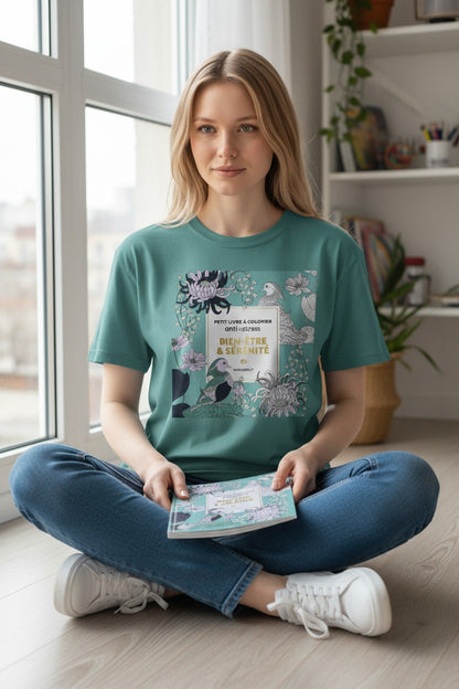 Coloriage Bien-être & Sérénité – Livre d’Art-Thérapie Adulte Marabout Editions Marabout