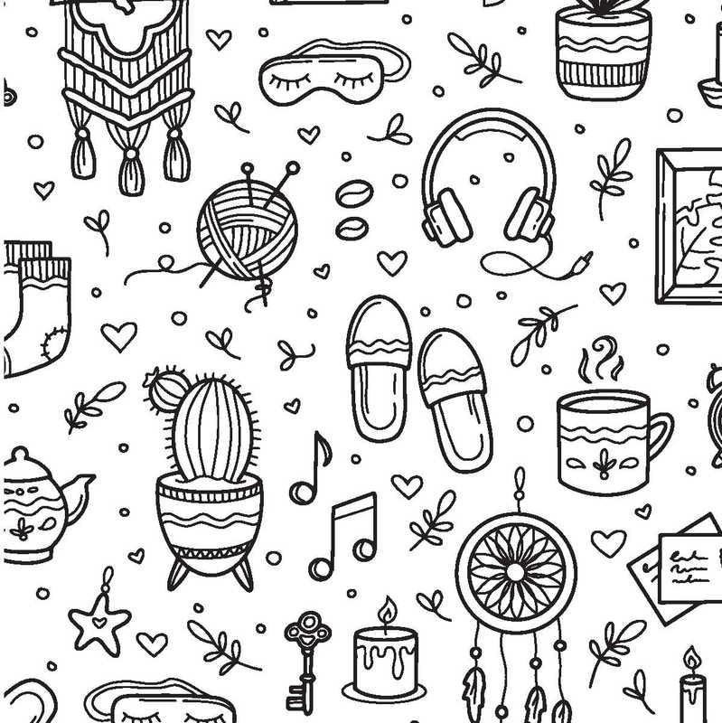 Activité coloriage relaxante maison sans écran