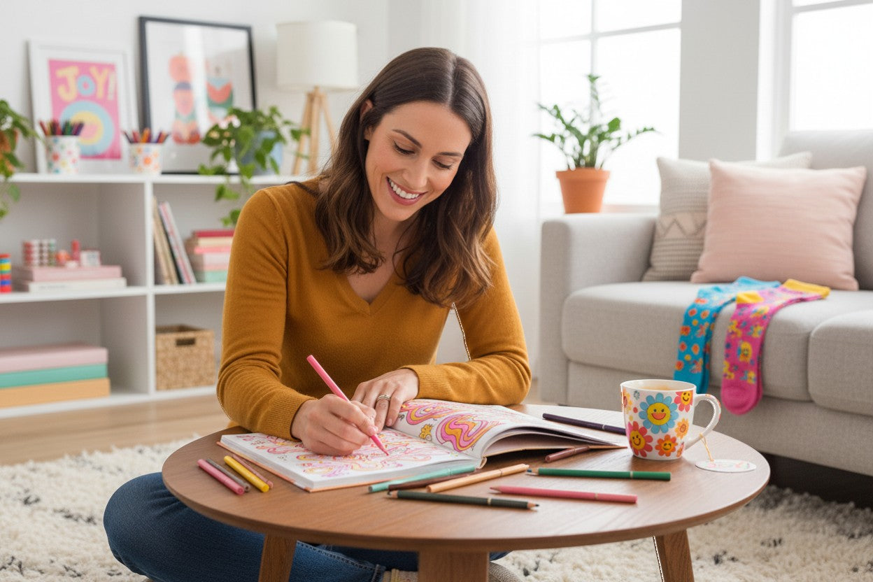 Activité créative relaxante sans écran sur le thème de la mode