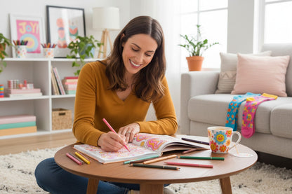 Activité créative relaxante sans écran sur le thème de la mode