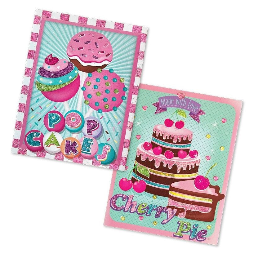Coffret Paillettes & Feuilles Sweet Treats BOX CANDIY® – Kit Créatif Gourmand Enfant dès 6 ans BoxCanDIY