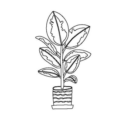 Mon petit atelier d’artiste – Minis plantes vertes | Kit peinture avec chevalet Editions Marabout