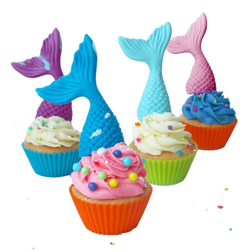 Coffret d’activités Cupcake Sirène – Kit pâtisserie créatif enfant BoxCanDIY