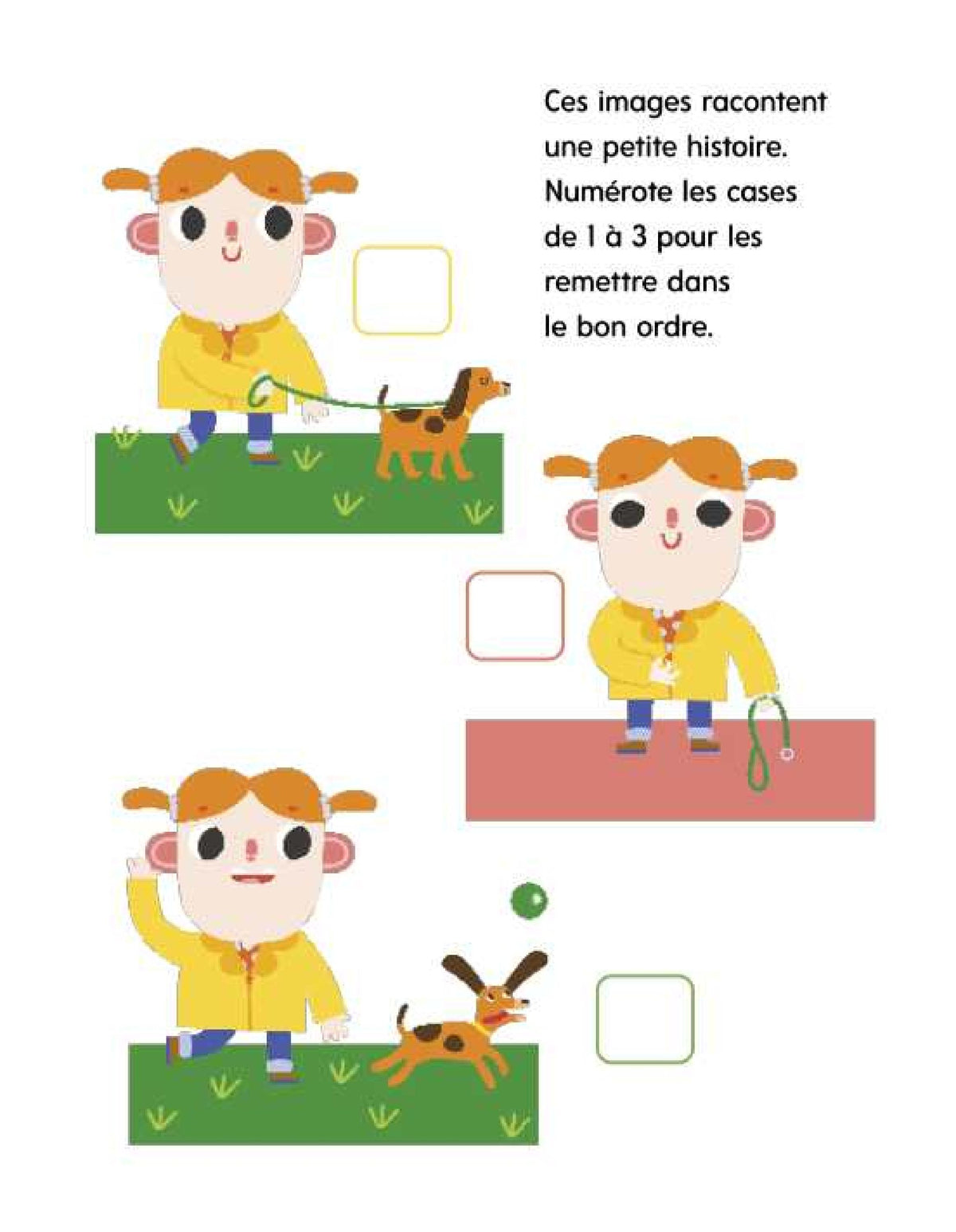 Activité de comptage ludique dans un cahier éducatif pour maternelle