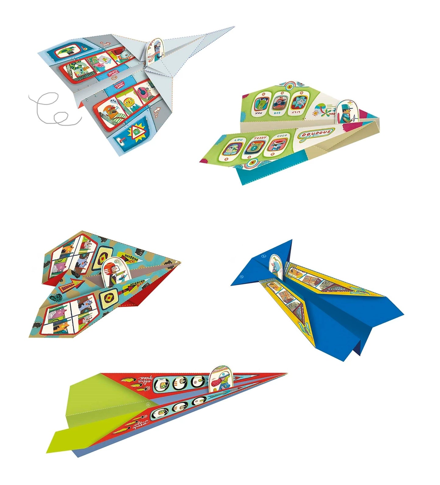 Livret d'explications pour réaliser facilement des avions en origami