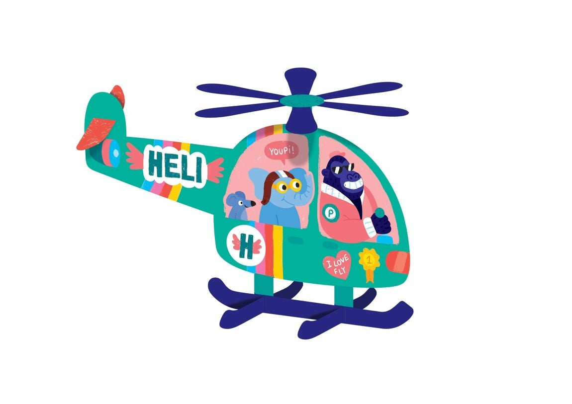 1, 2, 3 GO ! – Box créative 6 engins volants à assembler dès 6 ans | OMY x Gallimard les Ateliers OMY & Gallimard Jeunesse