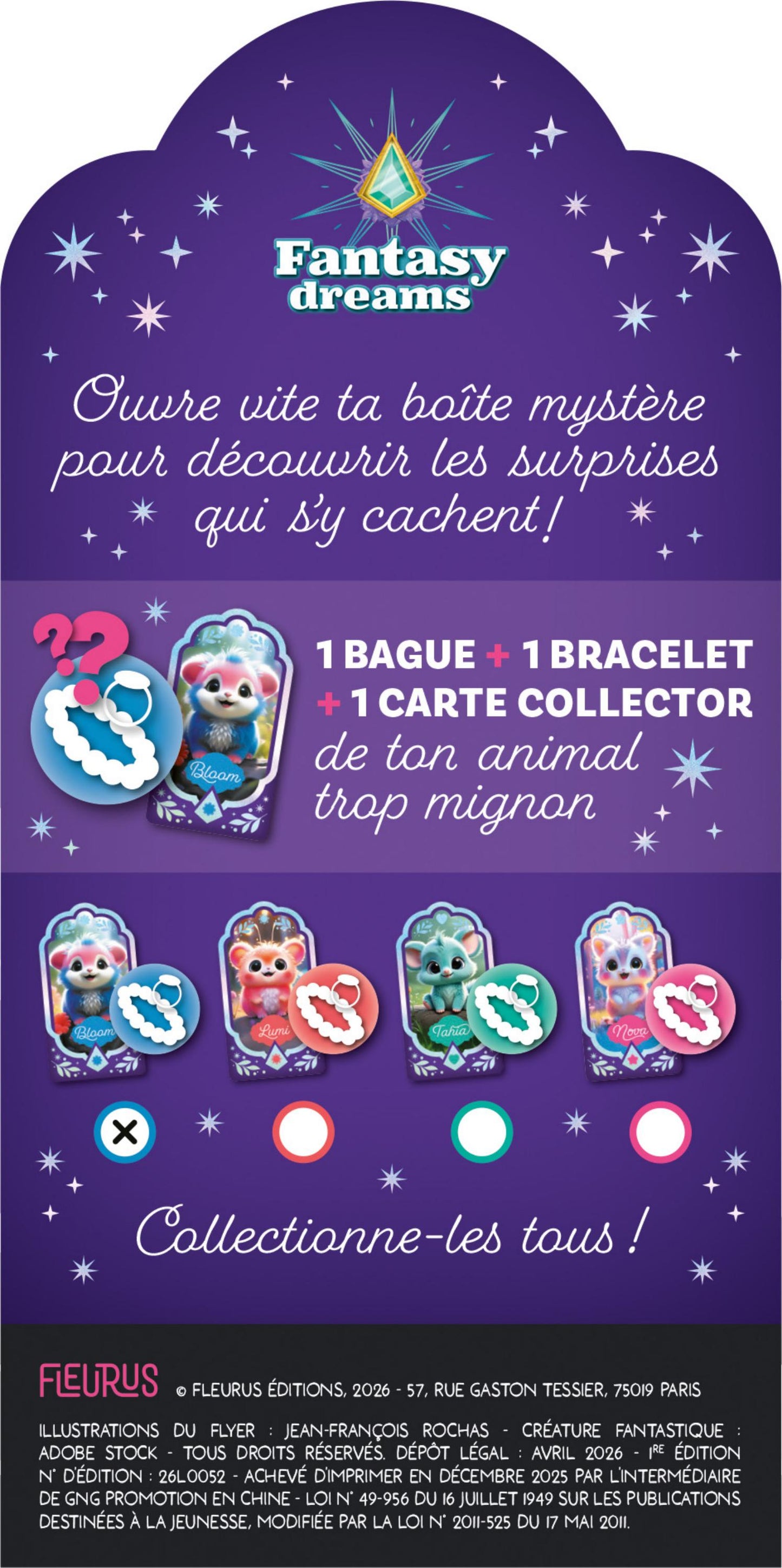Bague à créer issue de la collection Mes Bijoux Surprise BLOOM