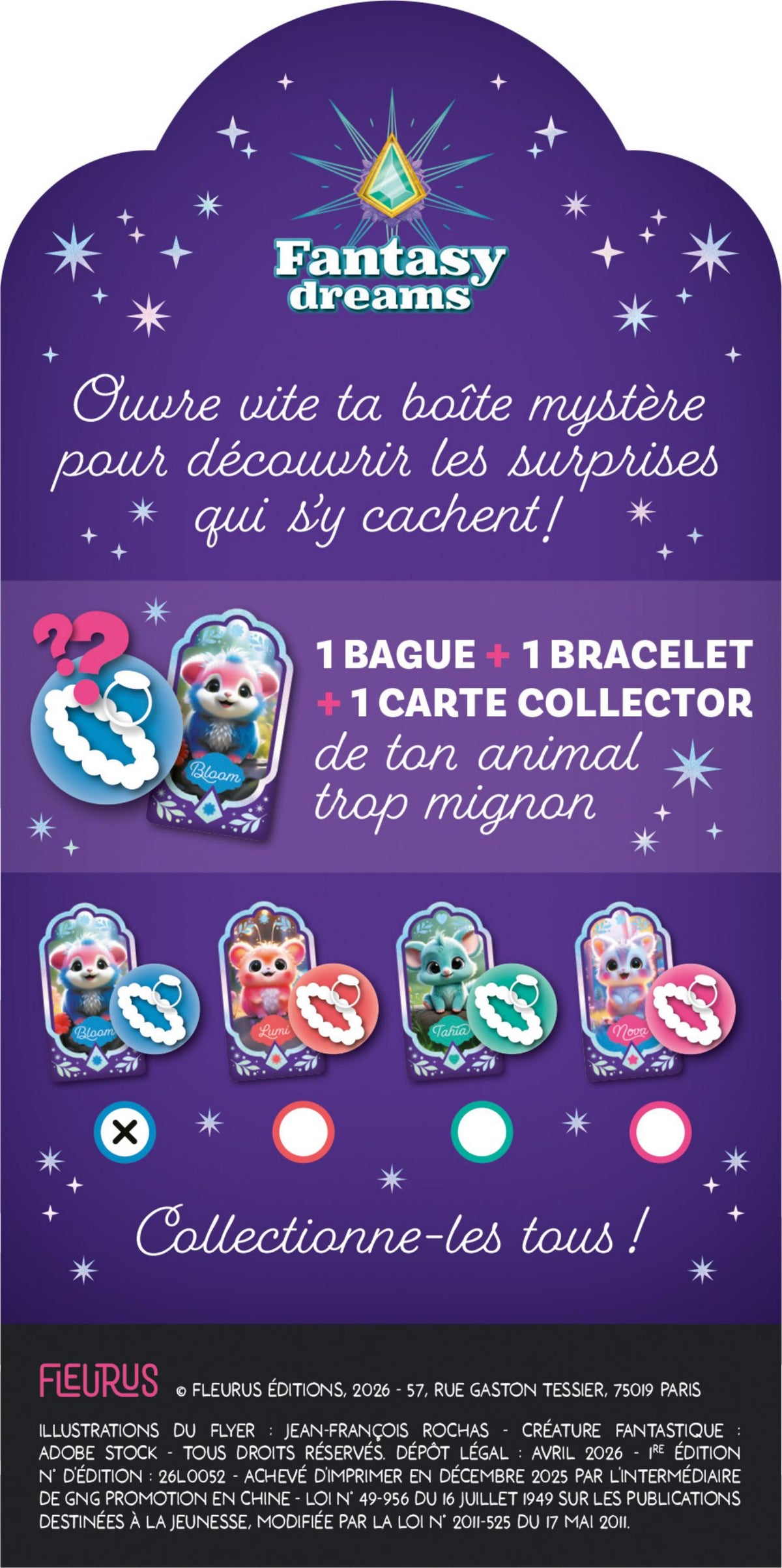 Bague à créer issue de la collection Mes Bijoux Surprise BLOOM