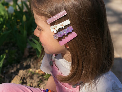 Barrette Iconic Aquarelle nacré – Barrette cheveux élégante LA PETITE EPICERIE