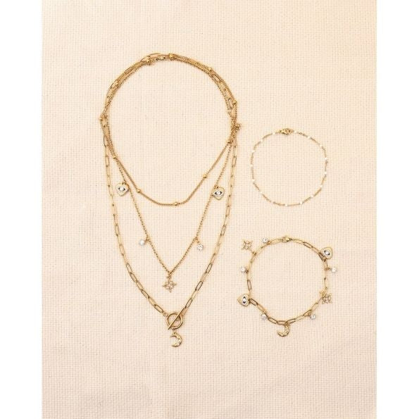 Kit DIY Bijoux Les Inox – Parure Dorée Inoxydable Tendance GRAINE CREATIVE