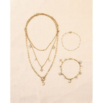 Kit DIY Bijoux Les Inox – Parure Dorée Inoxydable Tendance GRAINE CREATIVE