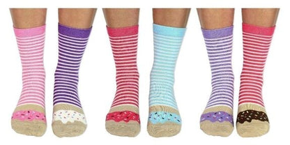 Coffret Chaussettes Donuts – 6 Chaussettes Impaires Fantaisie | United Oddsocks (37-42) United Oddsocks