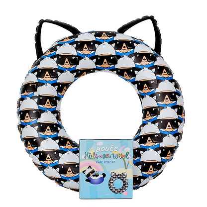 Bouée gonflable enfant Karl Polcat box luxe Kids of the Wool
