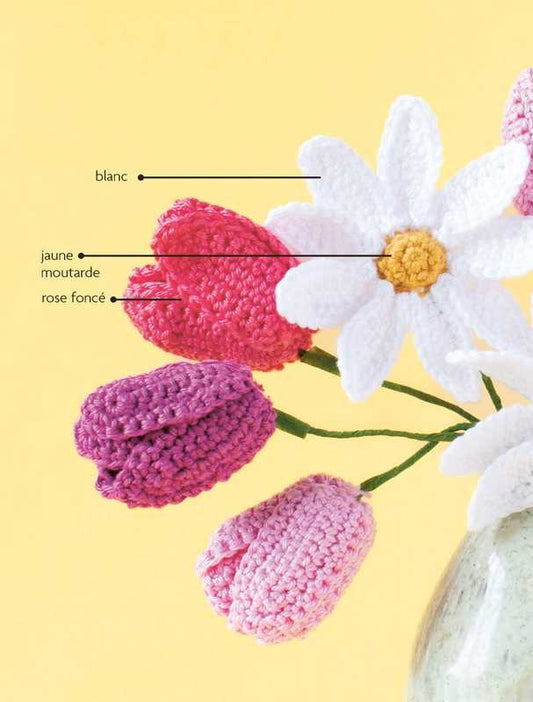 Ma Box Crochet DIY Jardin Poétique – Kit fleurs en crochet facile débutant Editions Marabout