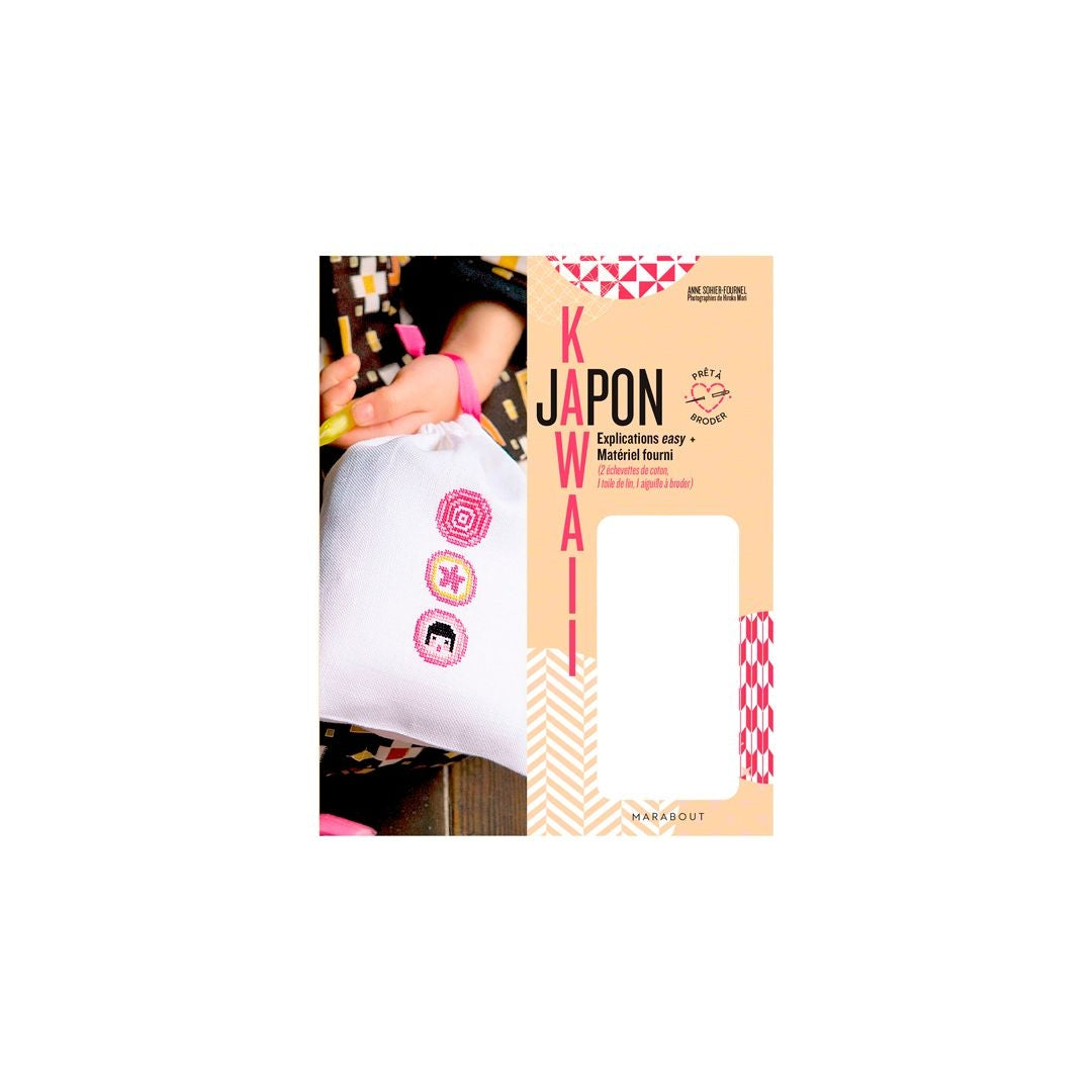 Broderies Japon Kawaii – Kit Broderie Nomade DIY GRAINE CREATIVE
