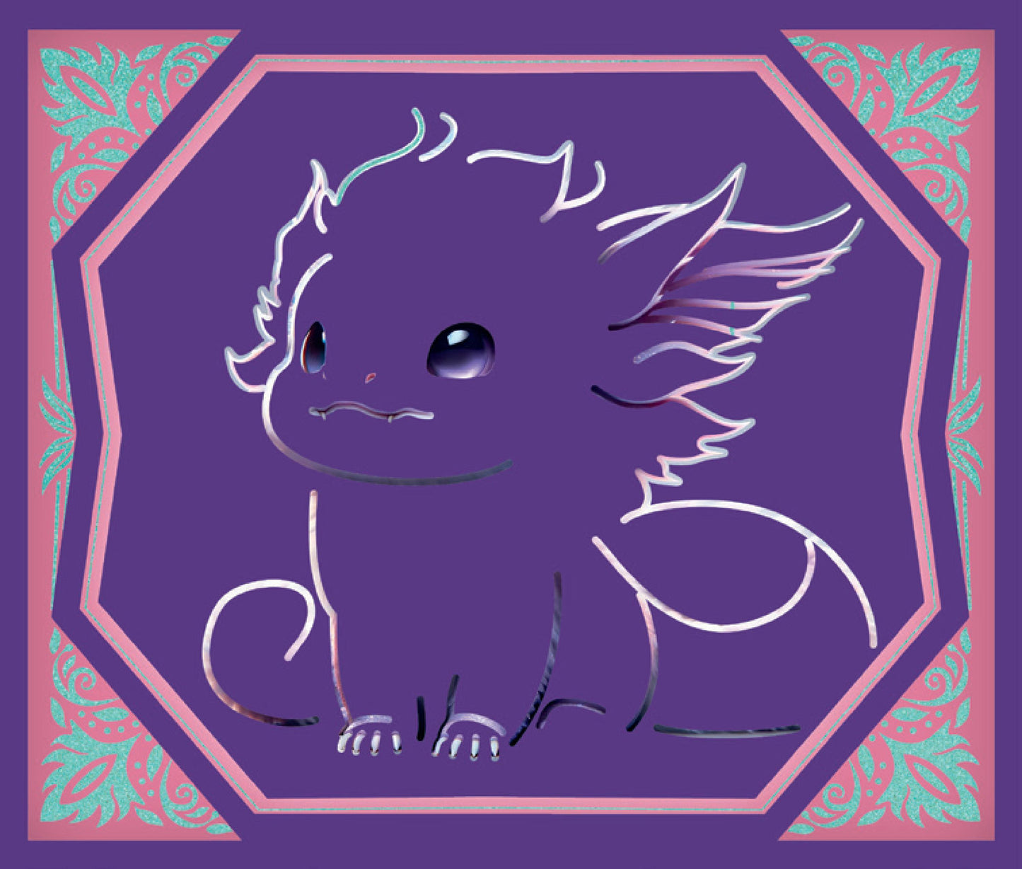 Cartes à Gratter Étincelantes Bébés Dragons comme idée cadeau