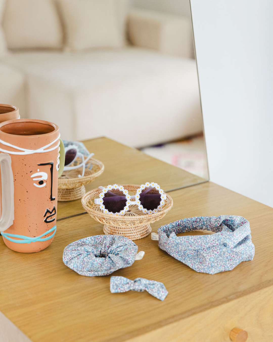 Kit Couture Bandeau, Barrette & Chouchou Liberty Enfant – DIY Couture Fille Com'1 Idée